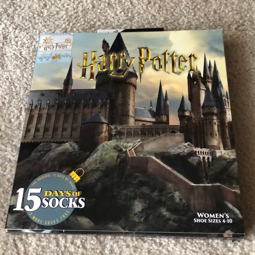 Womens Harry Potter 15 Days of Socks